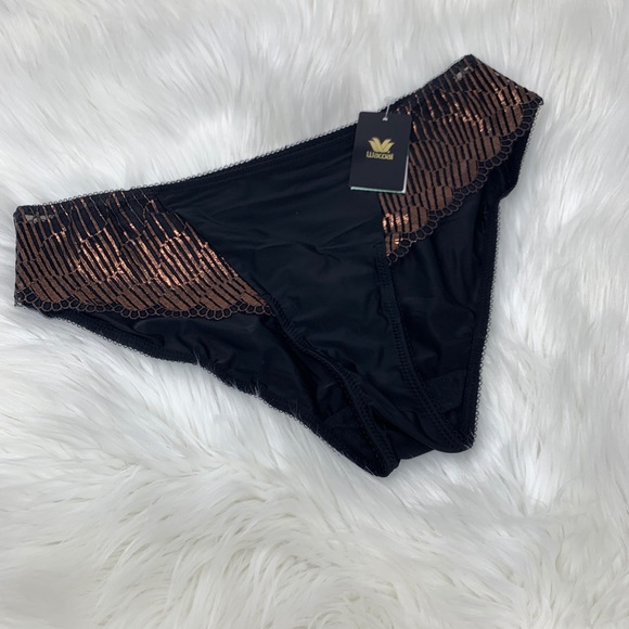 Wacoal Other - Wacoal Black Bronze Bundle of 2 Panties size Large